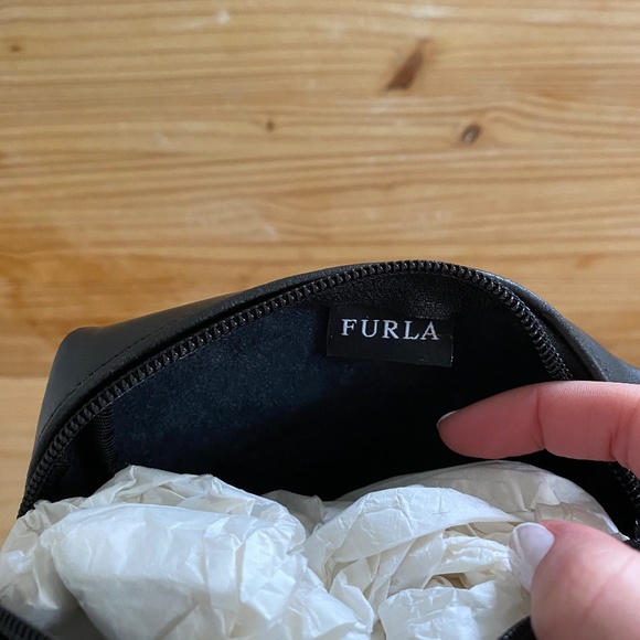 FURLA Black Cosmetic Pouch - Picture 6 of 11